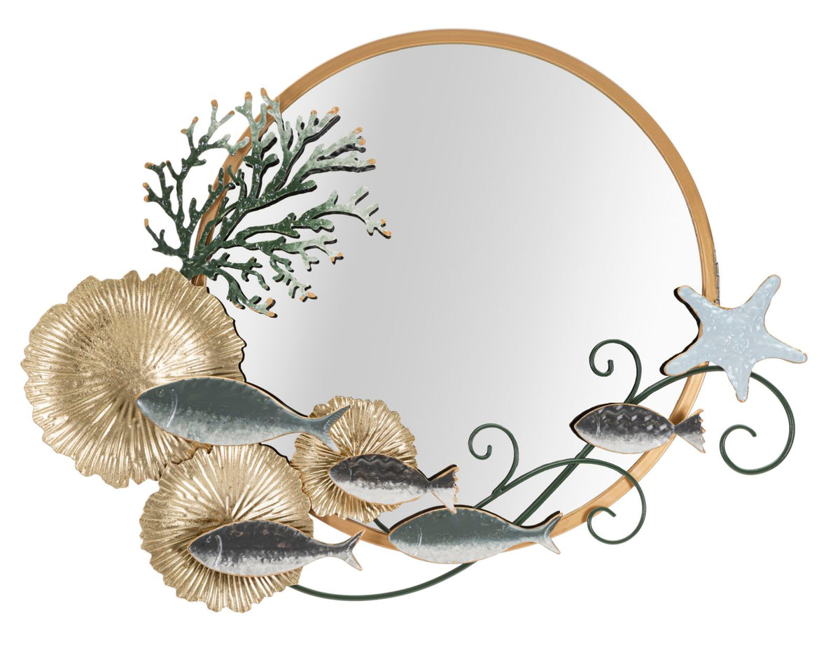 Zidno ogledalo FISH 88,9x7,6x65,4 cm