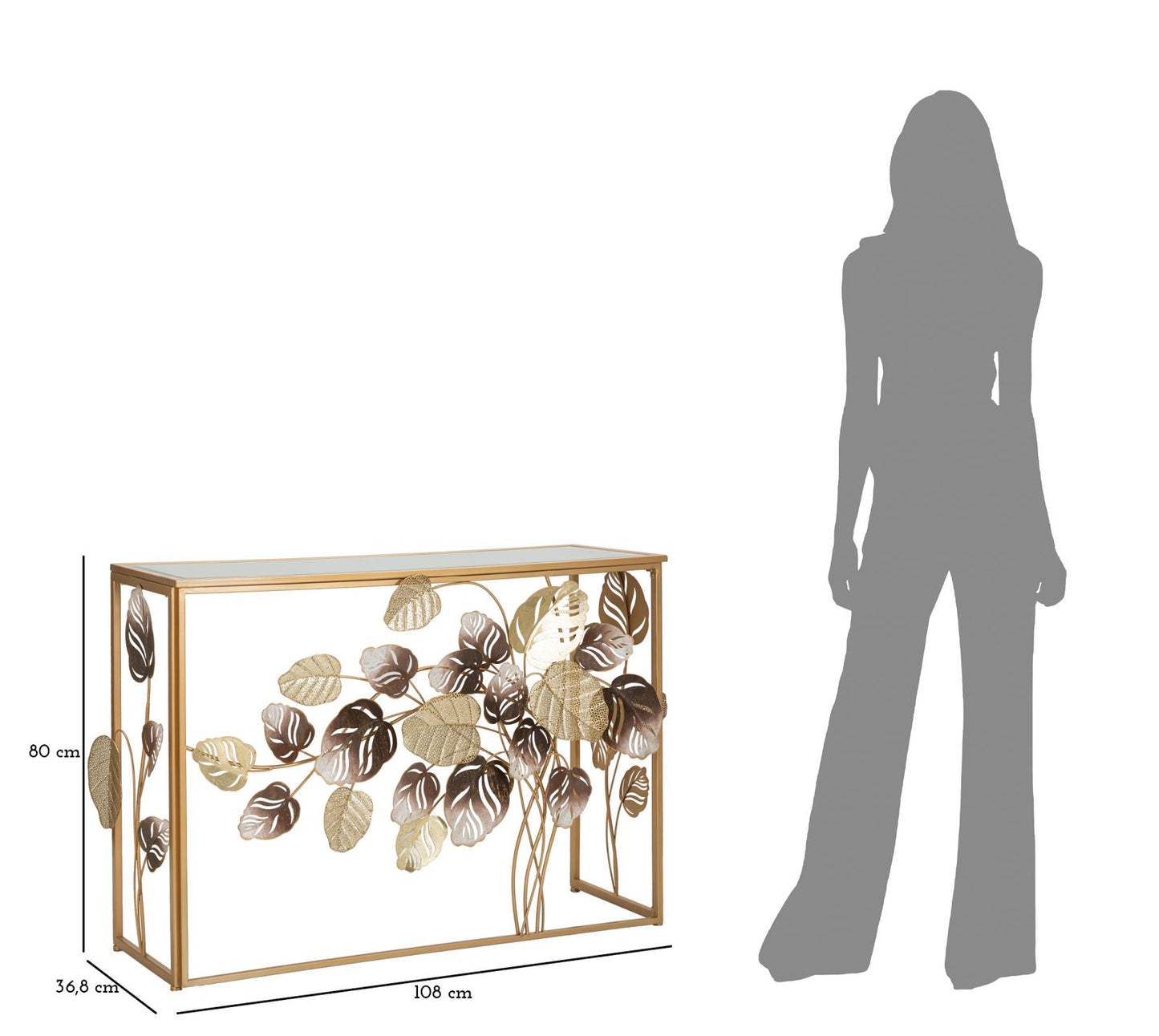 Komoda LEAVY 108x36,8x80 cm