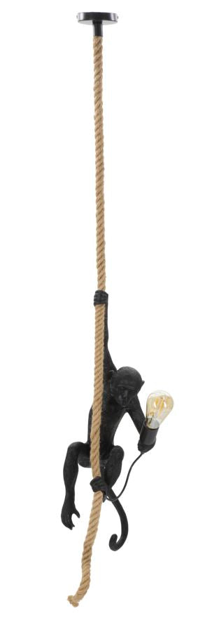 Stropna svjetiljka MONKEY BLACK Ø 27 × 32 × 60 cm