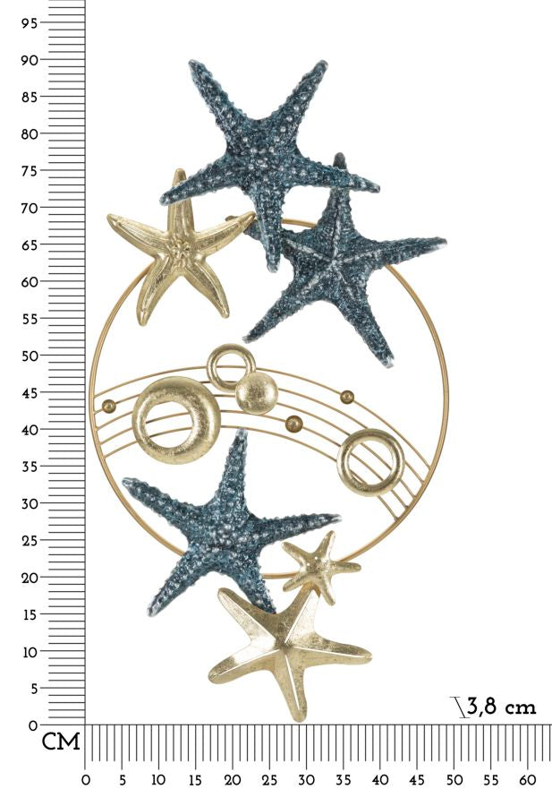 Zidna dekoracija SEA STAR 90,8x3,8x50,2 cm