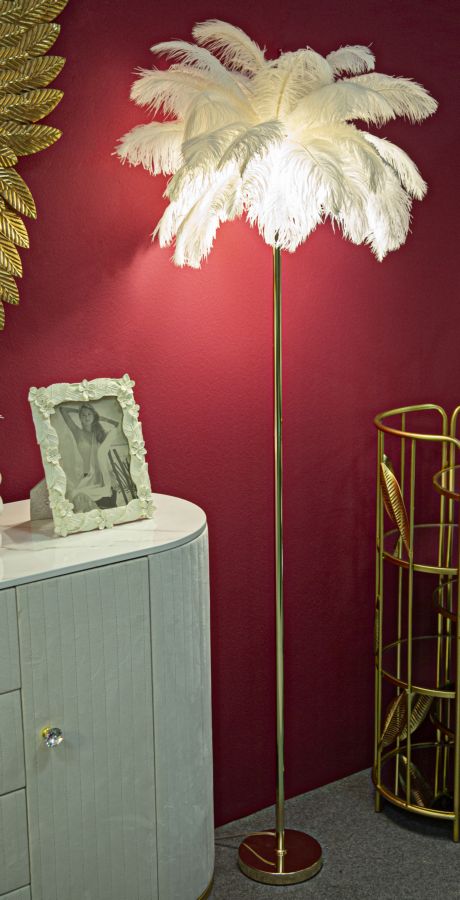 Svjetiljka podna PALM WHITE Ø 55x160 cm