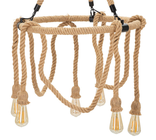 Svjetiljka stropna ROPE CIRCLE Ø 64x90 cm