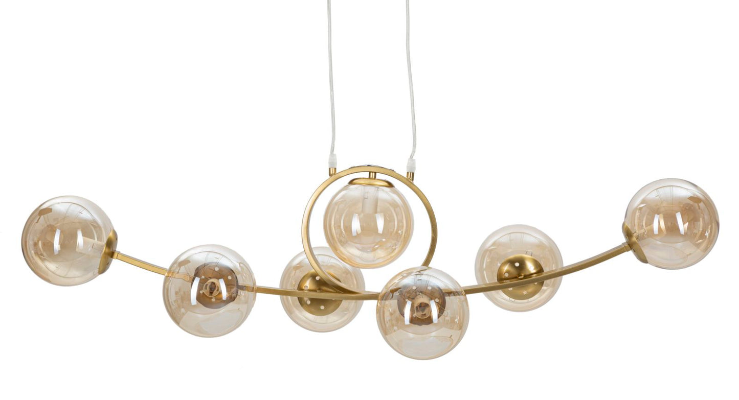 Svjetiljka stropna JAPAN 7 LIGHTS 115x30x36 cm