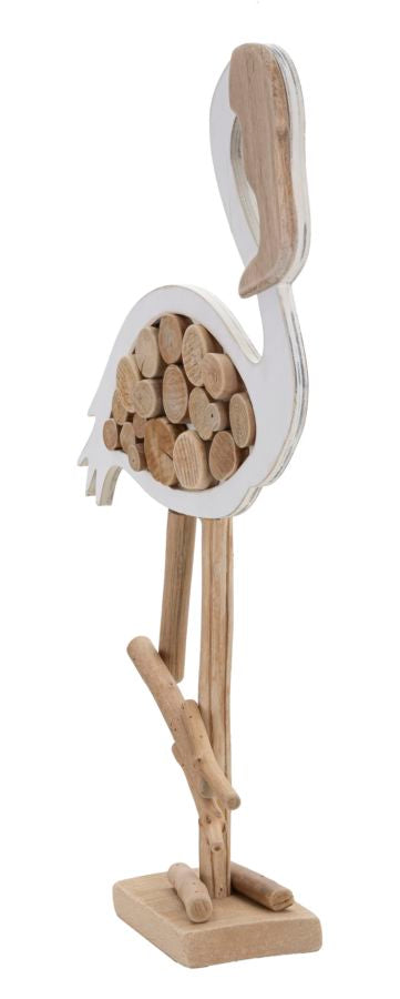 Skulptura u obliku flaminga 31X9X56 cm