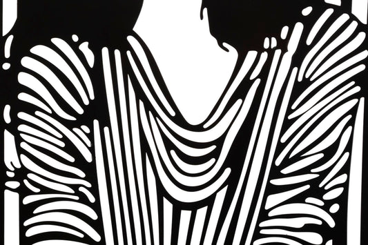Zidna dekoracija FASHIONABLE 40X1,3X60 cm