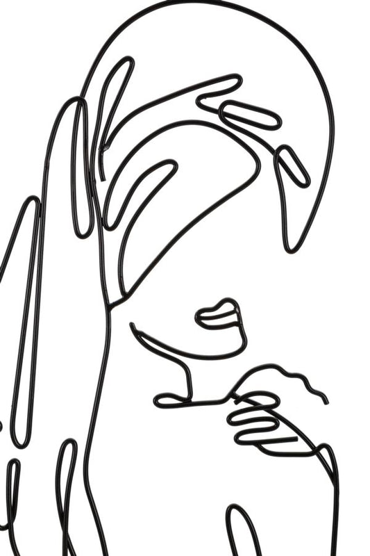 Zidna dekoracija MURO 40X1,3X70 cm
