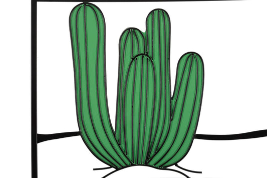 Zidna dekoracija CACTUS 60X1,3X33 cm