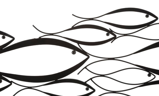 Zidna dekoracija FISHY 100X1X35 cm