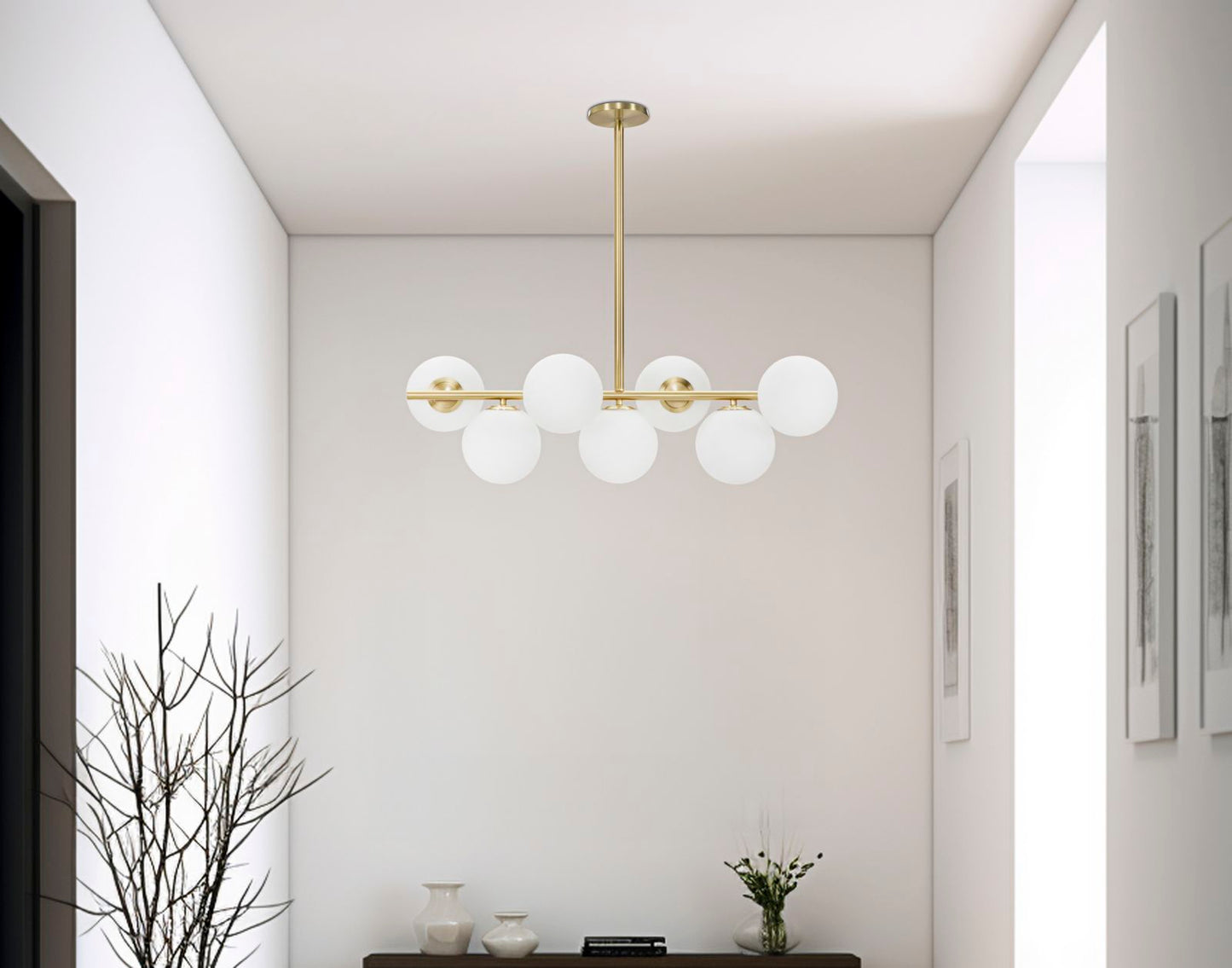 Stropna lampa ARIAH 74x81x30 cm