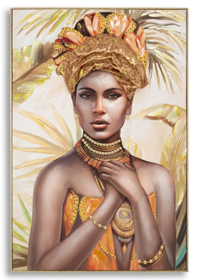 Slika na platnu s drvenim okvirom DEVA -A- 82X4,5X122 cm