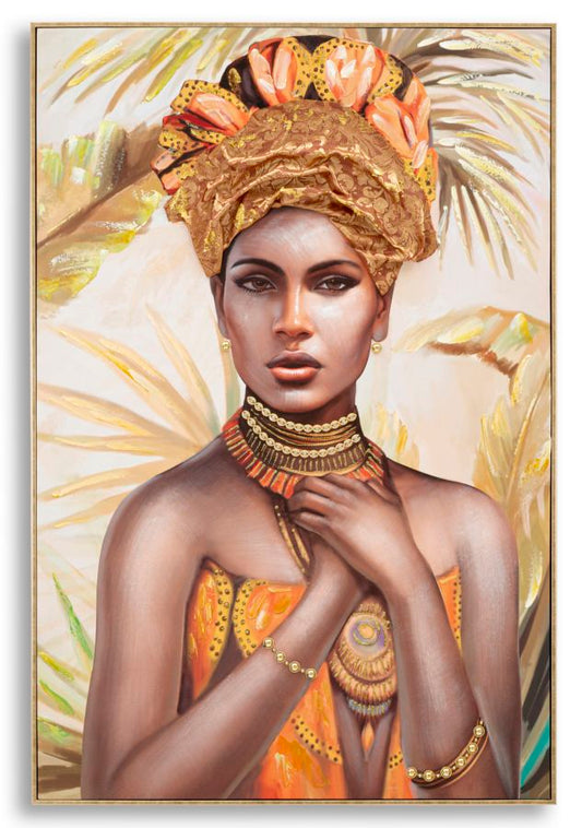 Slika na platnu s drvenim okvirom DEVA -A- 82X4,5X122 cm