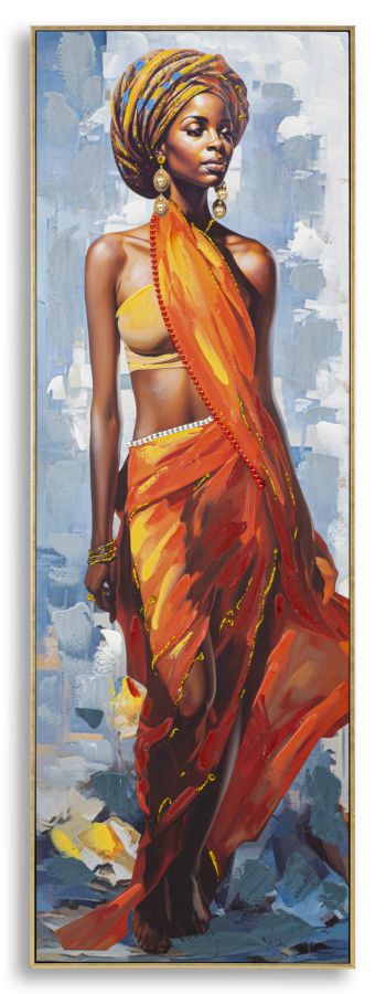 Slika na platnu s drvenim okvirom DAPHNE -A- 52X4,5X152 cm