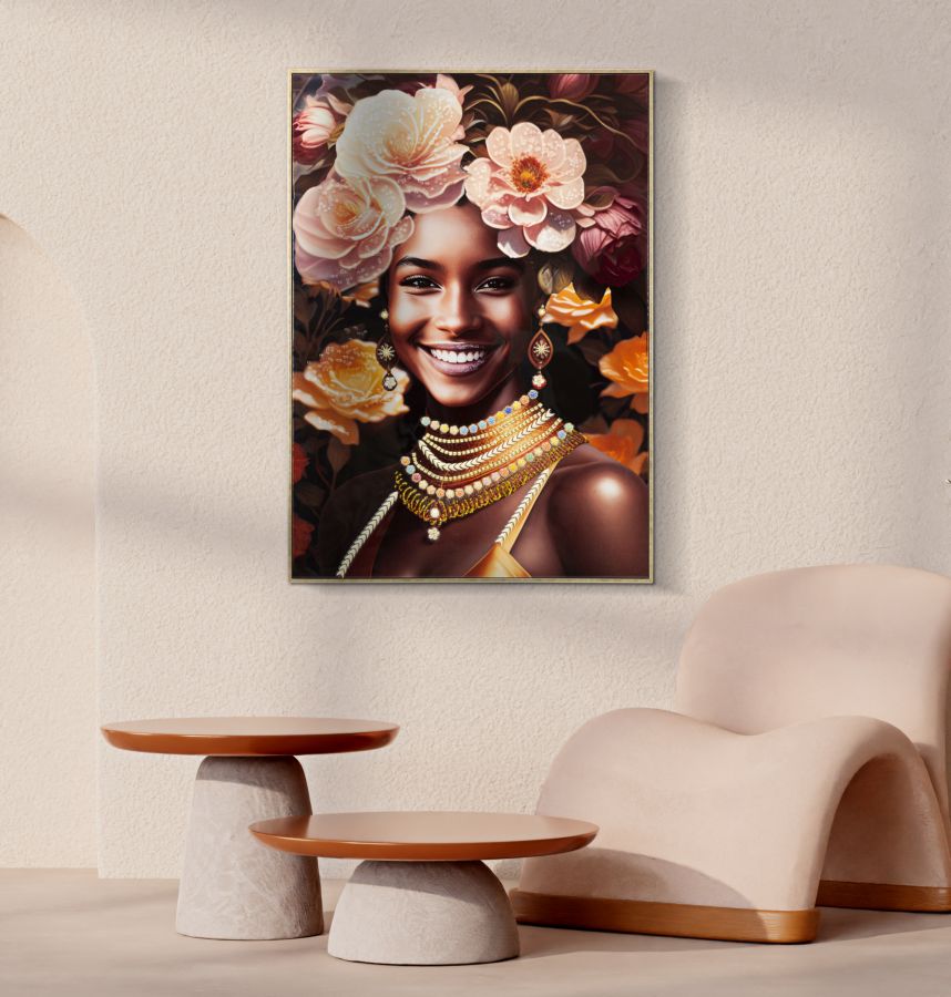 Slika na platnu s drvenim okvirom FRAMEZEN -B- 72X4,5X102 cm