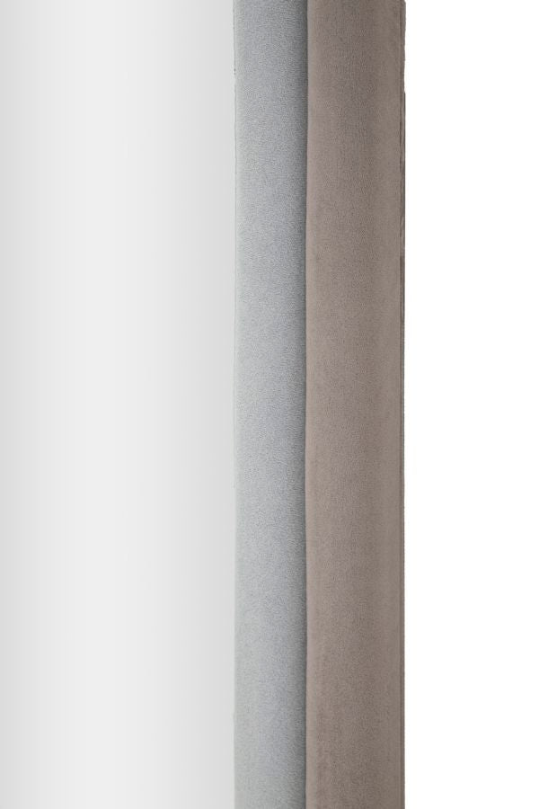 Zidno ogledalo CLOE GREY VELVET 60X4X160 cm