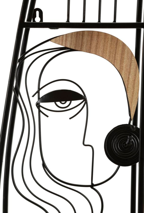 Zidna polica VALERIE 80x49,5x11,4 cm