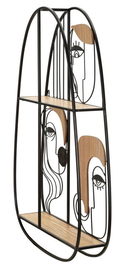 Zidna polica VALERIE 80x49,5x11,4 cm