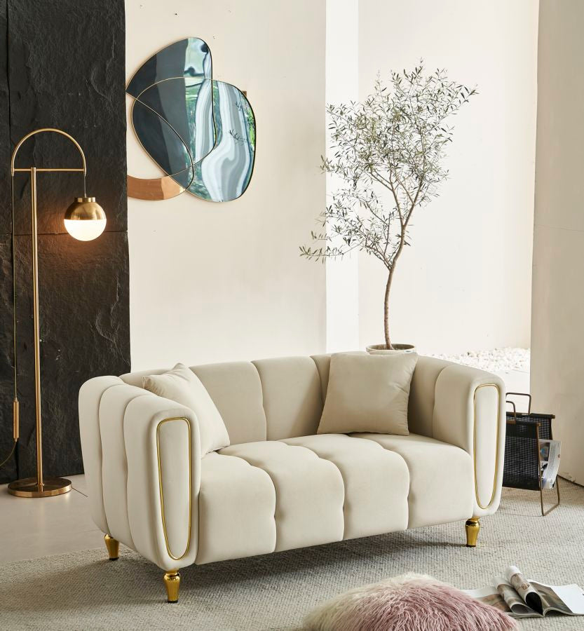 Dvosjed LUCILLE 71x81x155 cm