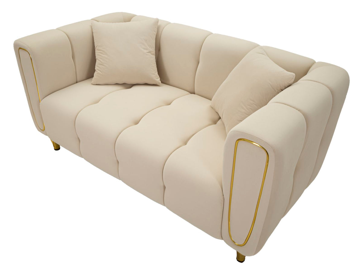 Dvosjed LUCILLE 71x81x155 cm