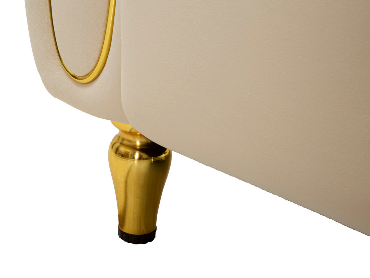 Dvosjed LUCILLE 71x81x155 cm
