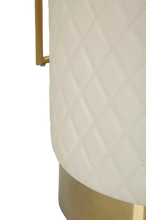 Toaletni stolić stol s tabureom ARIANNA 75x120x40 cm
