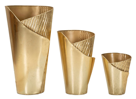 Vaza LANEY 39x42x75-32x32x55-25x25x35 cm