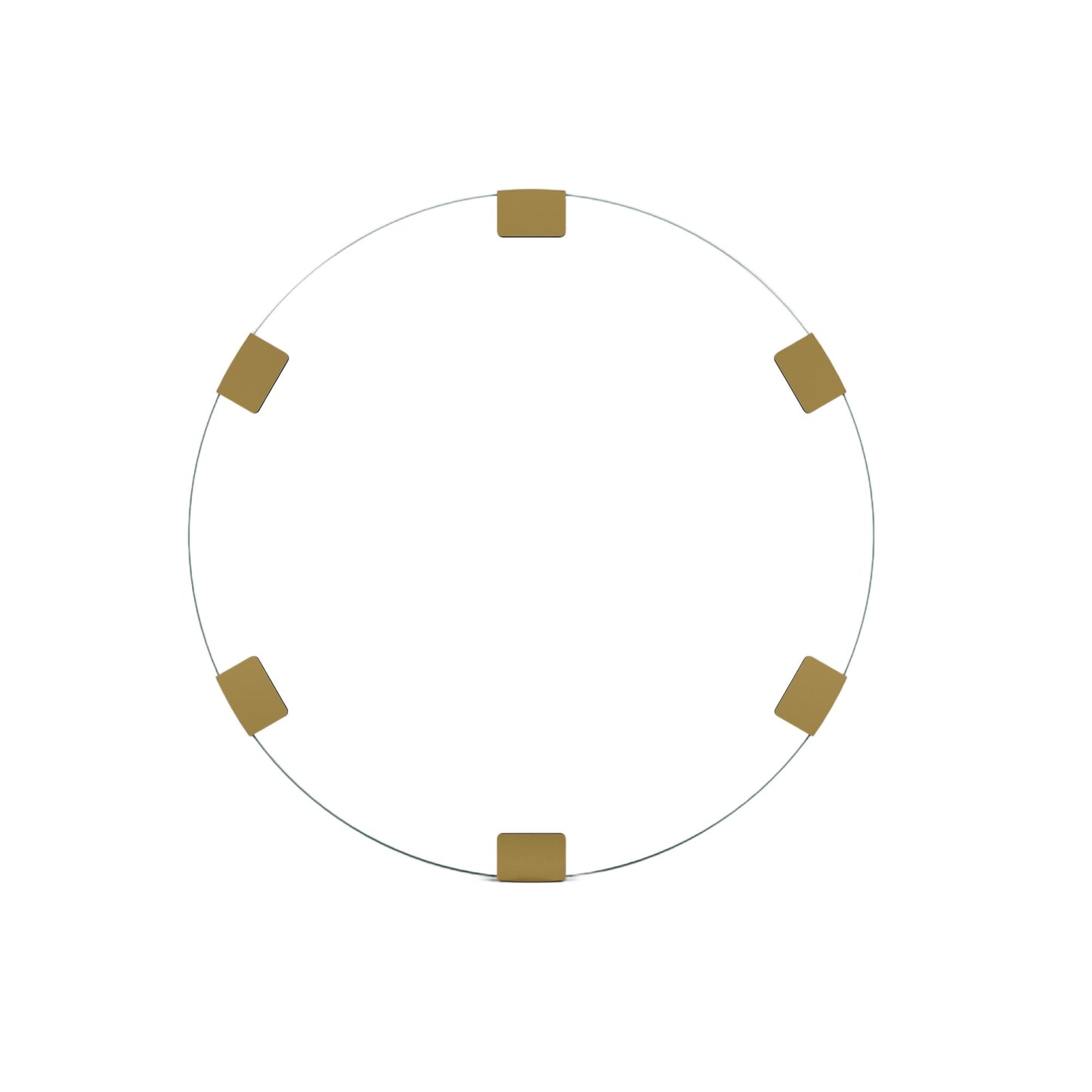 Ogledalo, Chakra - Gold