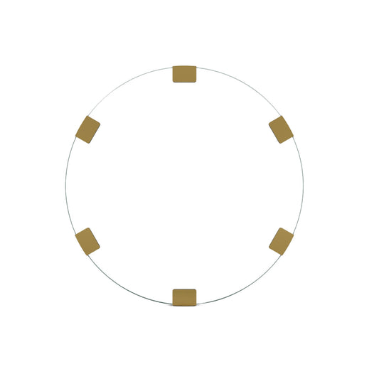 Ogledalo, Chakra - Gold