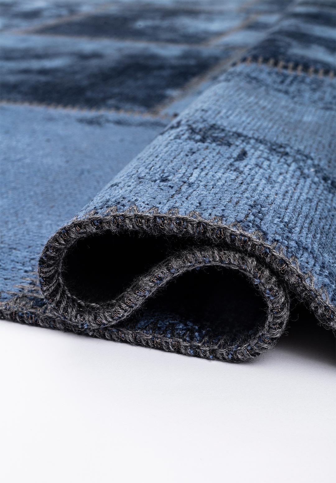 Tepih PATCH NAVY BLUE, 240 x 300 cm