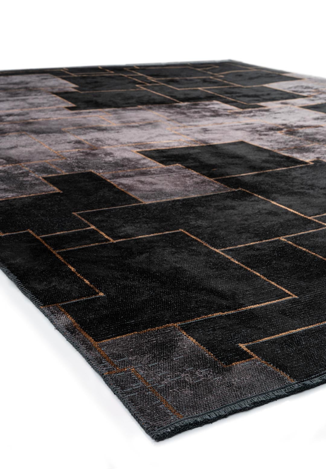 Tepih LISBON BLACK, 200 x 250 cm