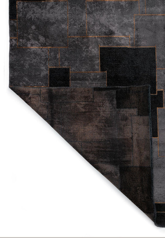 Tepih LISBON BLACK, 160 x 230 cm