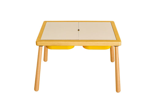 Dječji stol Mini Table - Yellow