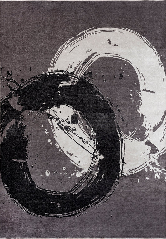 Tepih MADRID BLACK, 240 x 340 cm