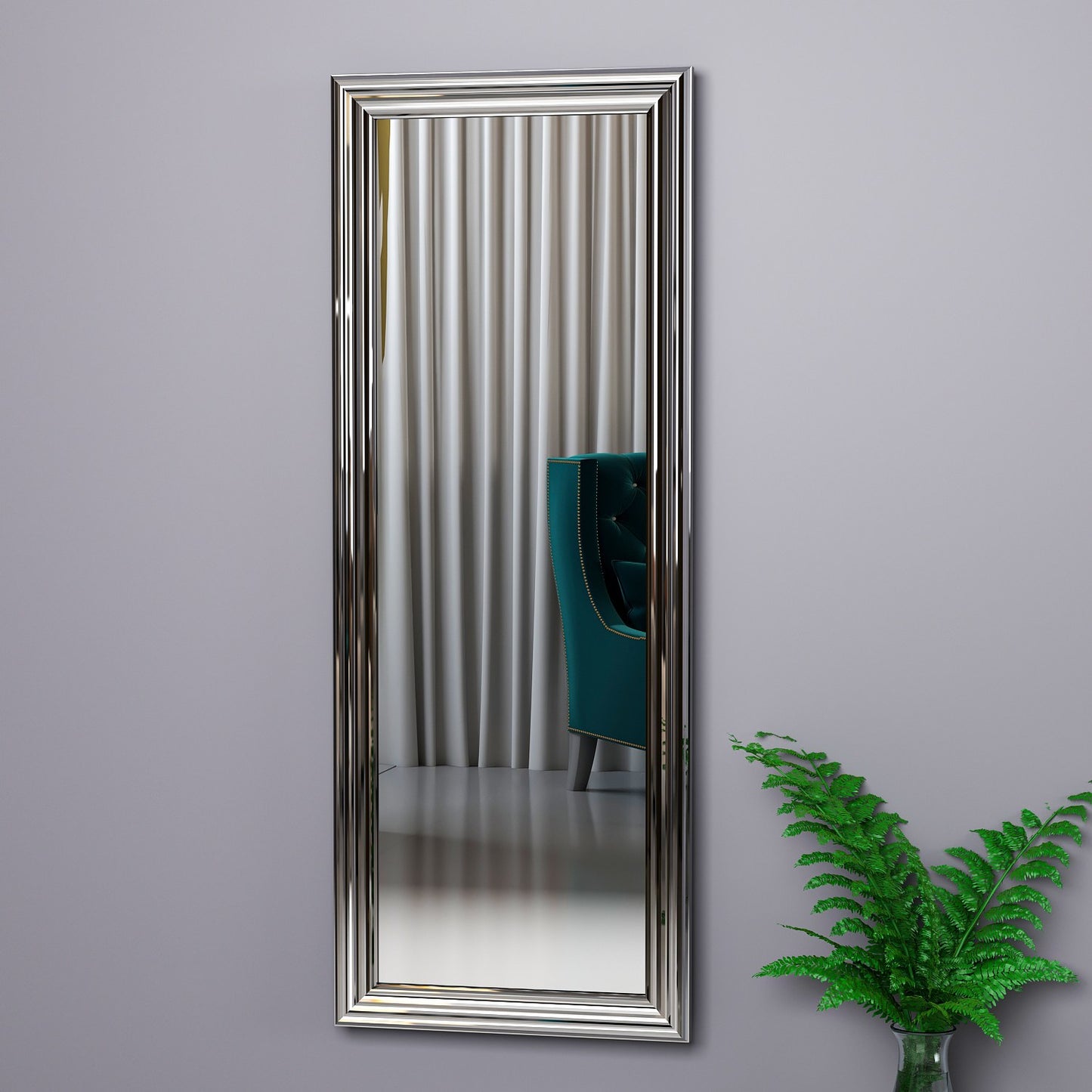 Ogledalo, Srebro, Smooth - Silver