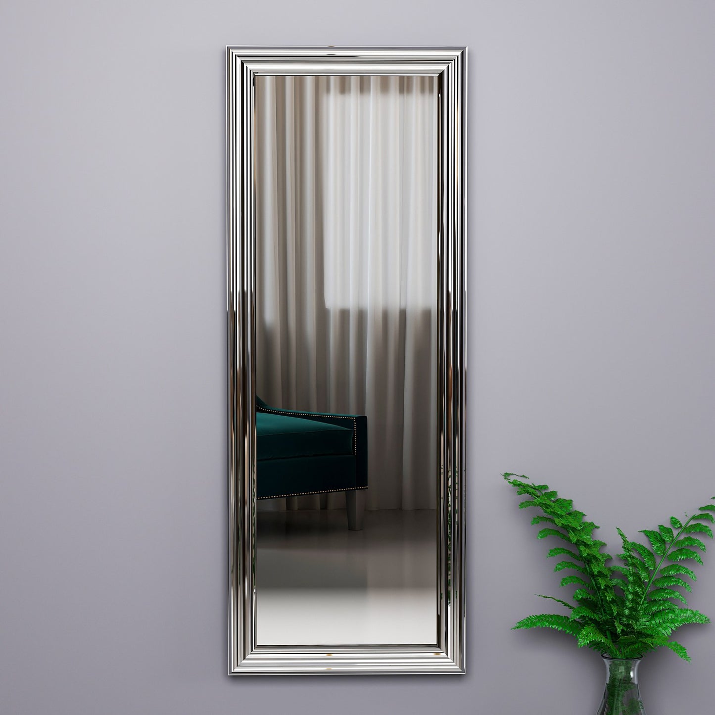 Ogledalo, Srebro, Smooth - Silver