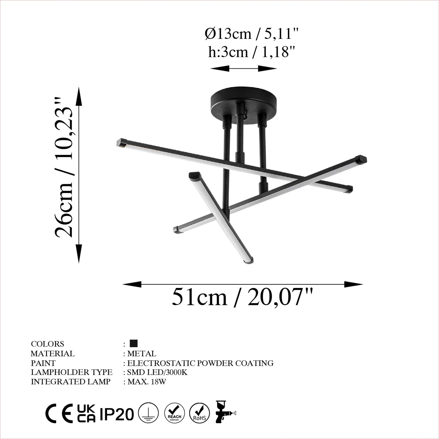 Luster, Ledflower-13649
