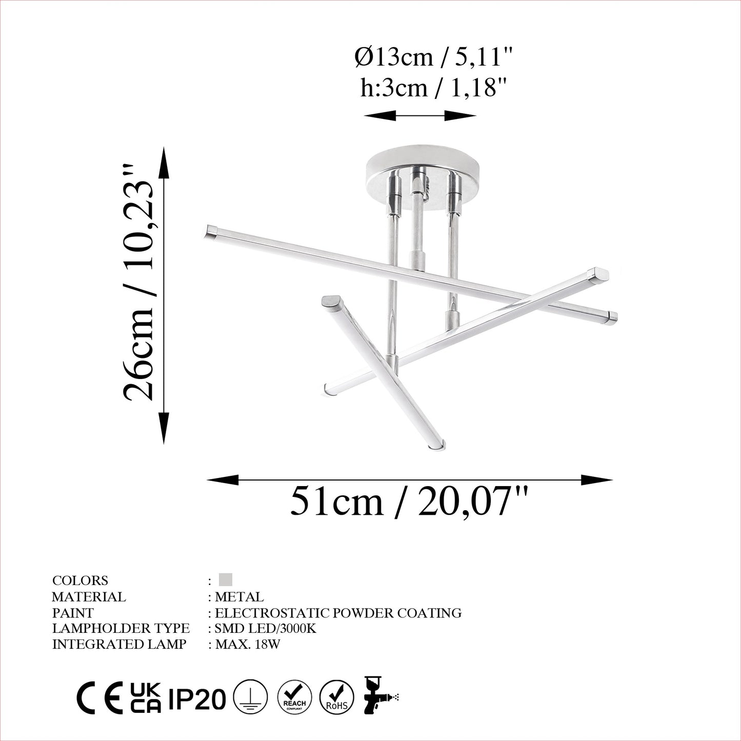 Luster, Ledflower-13652