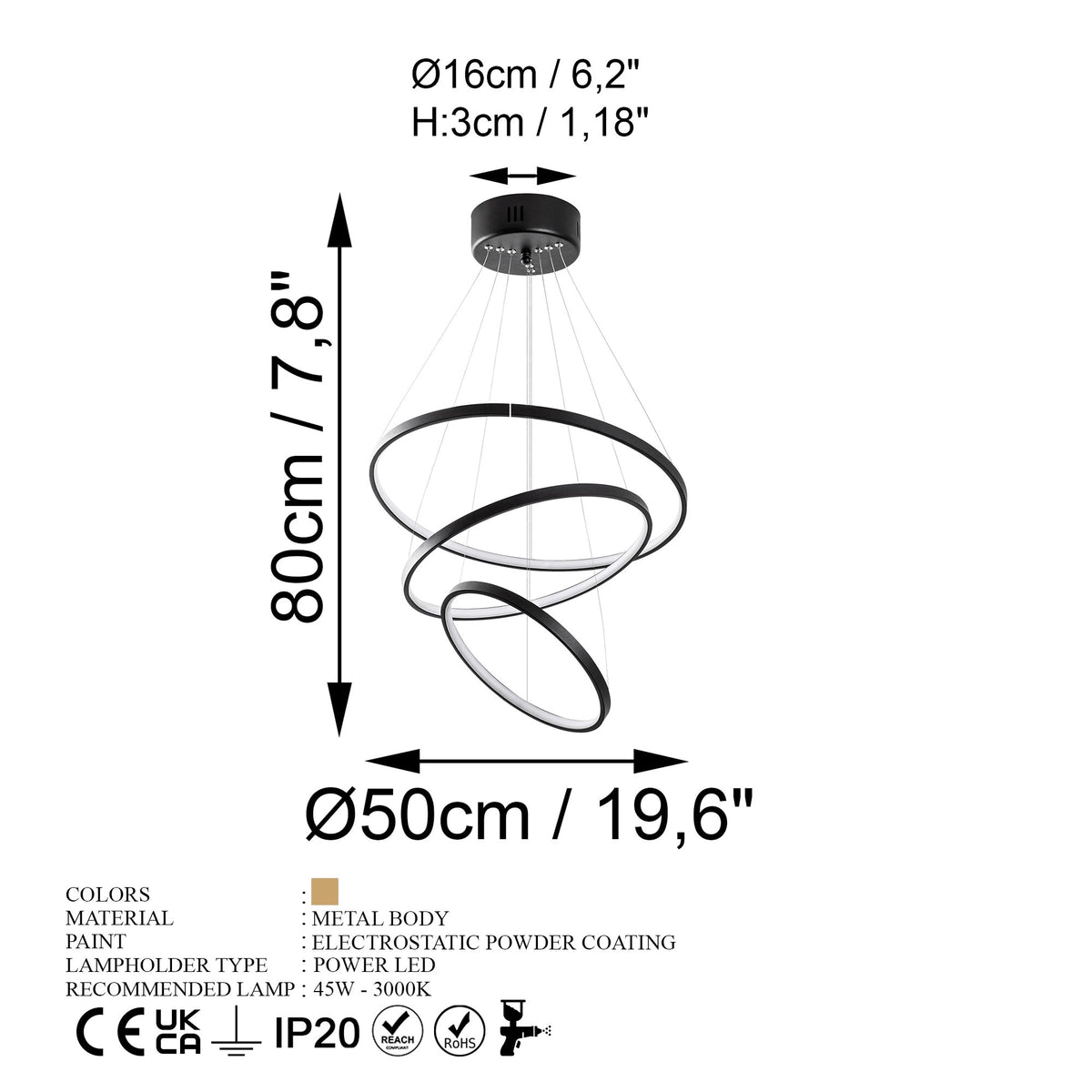 Luster, simit - 13697