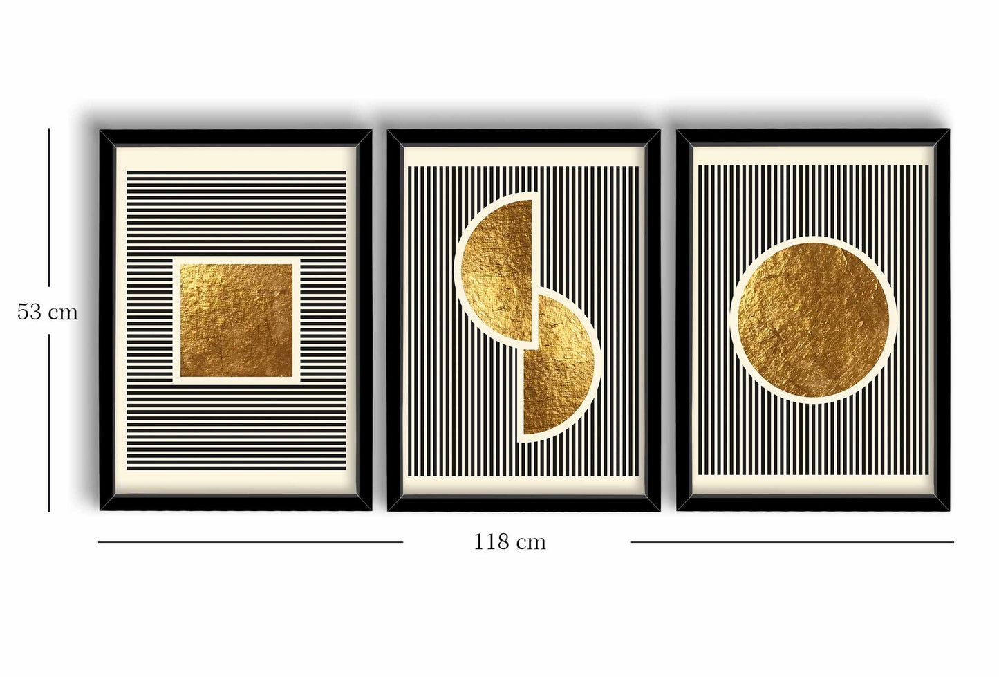 Slika dekorativna uokvirena MDF (3 komada), 3P3853NISCT-016