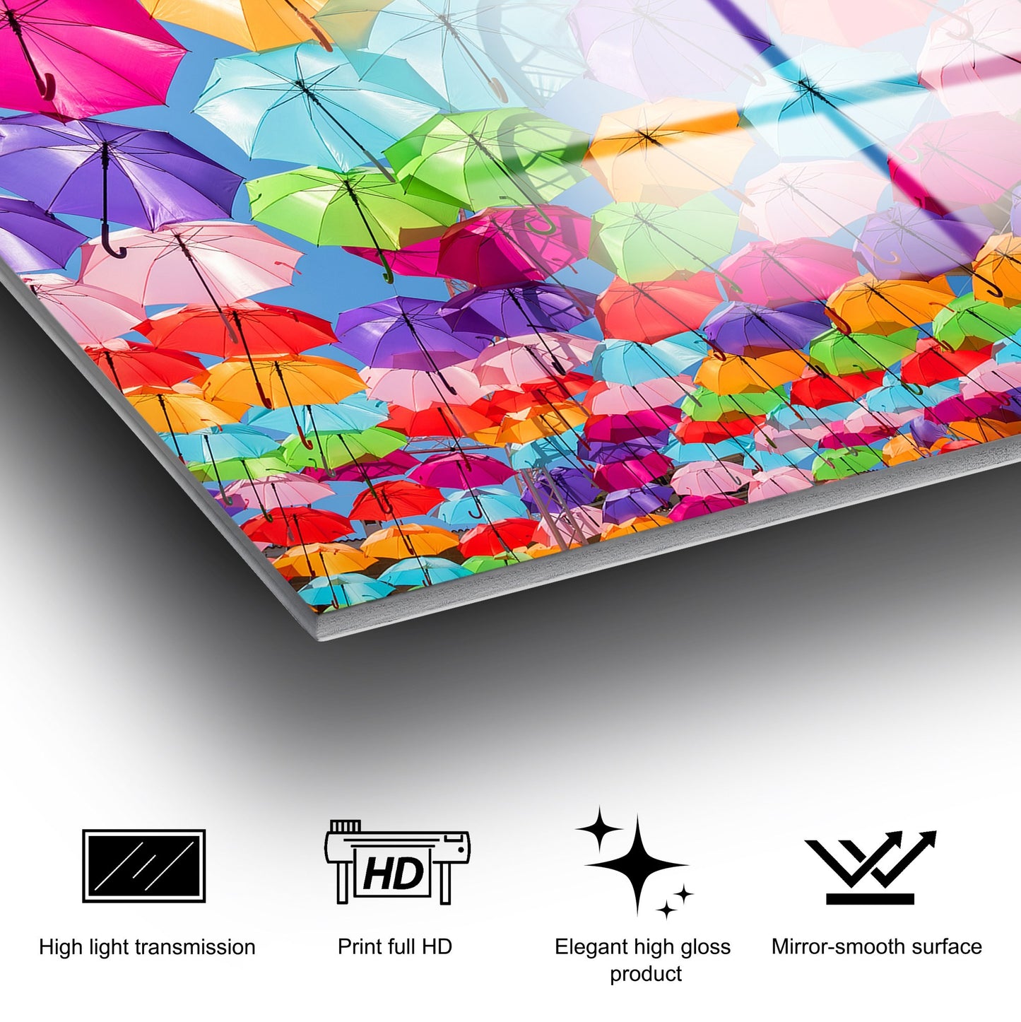 Ukrasna slika na kaljenom staklu UV-227 70 x 100