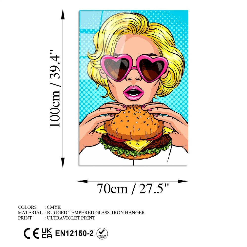 Ukrasna slika na kaljenom staklu UV-750 70 x 100