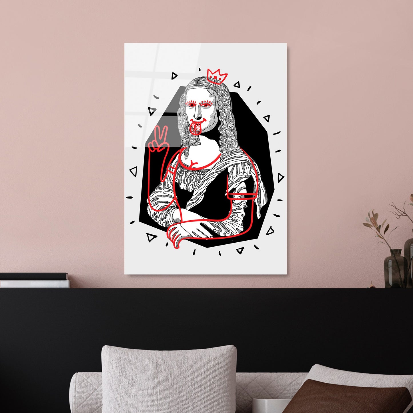 Ukrasna slika od kaljenog stakla ALORA