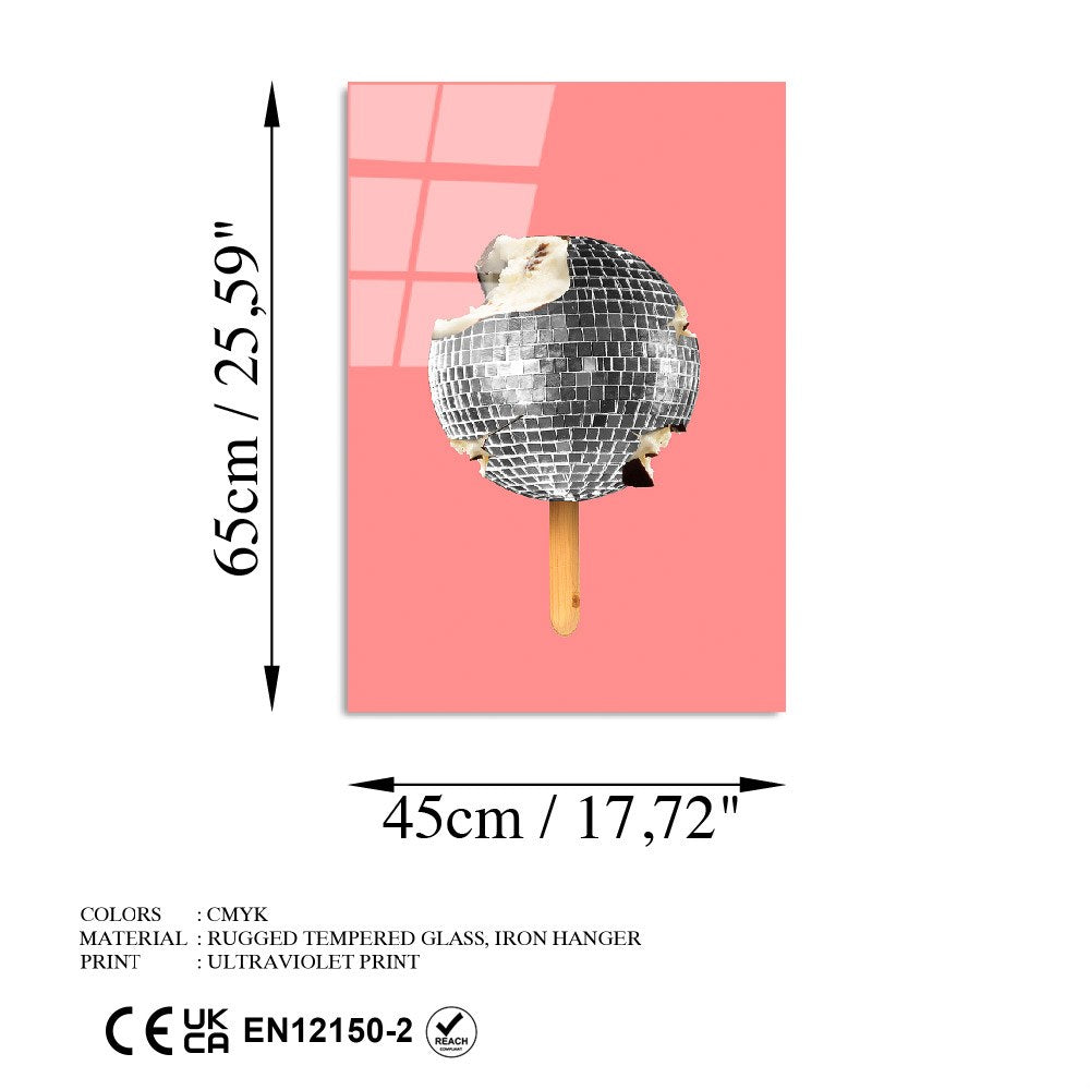 Ukrasna slika na kaljenom staklu UV-873 - 45 x 65