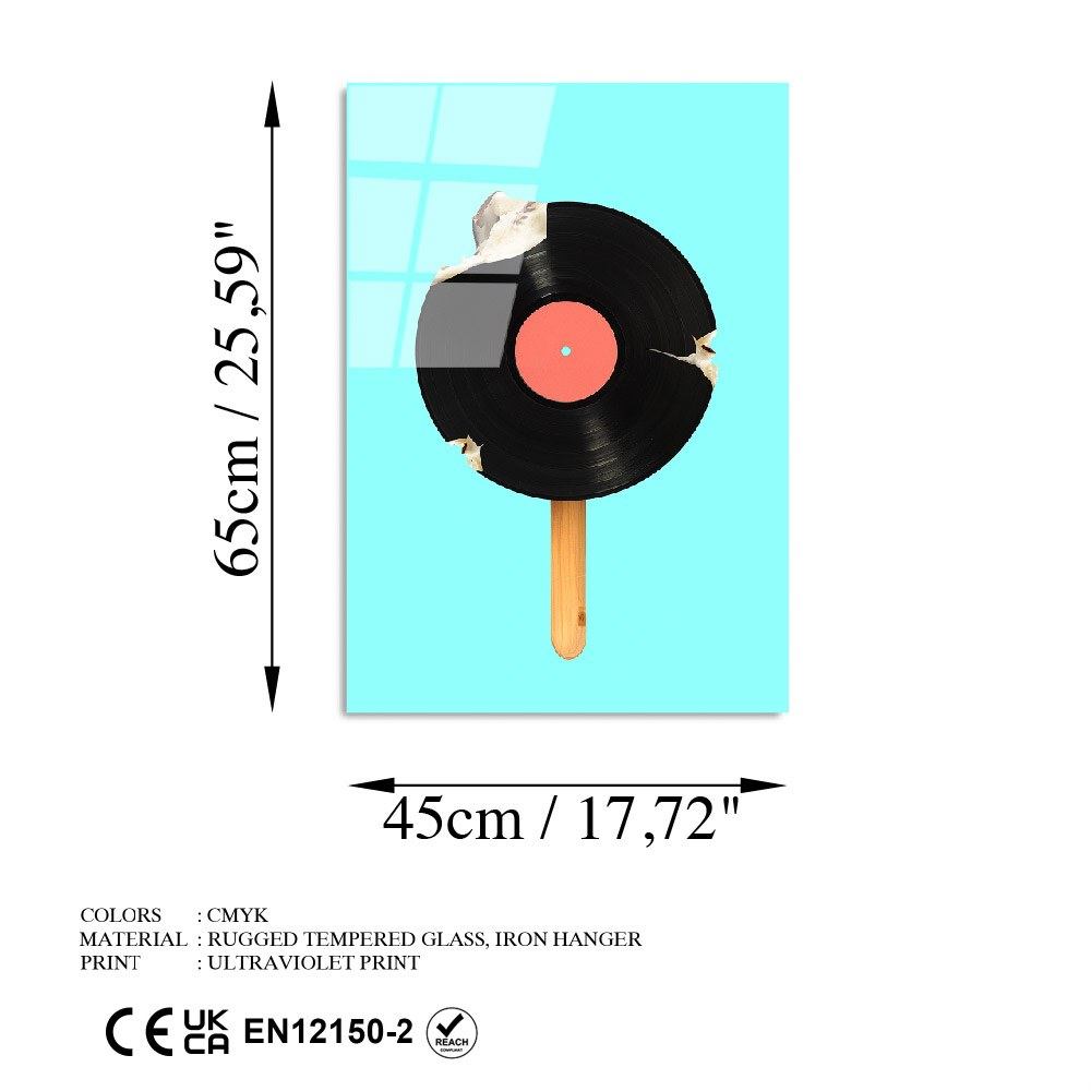 Ukrasna slika na kaljenom staklu UV-874 - 45 x 65