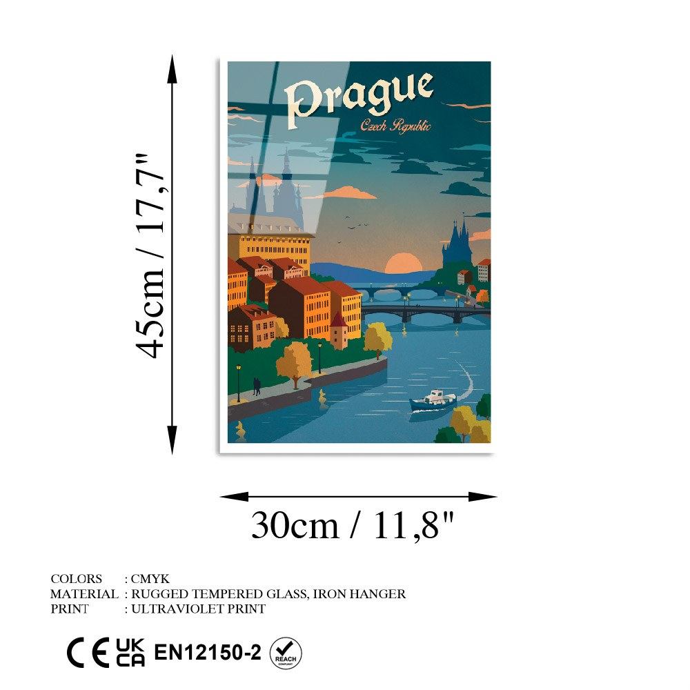 Ukrasna slika na kaljenom staklu UV-997 - 30 x 45