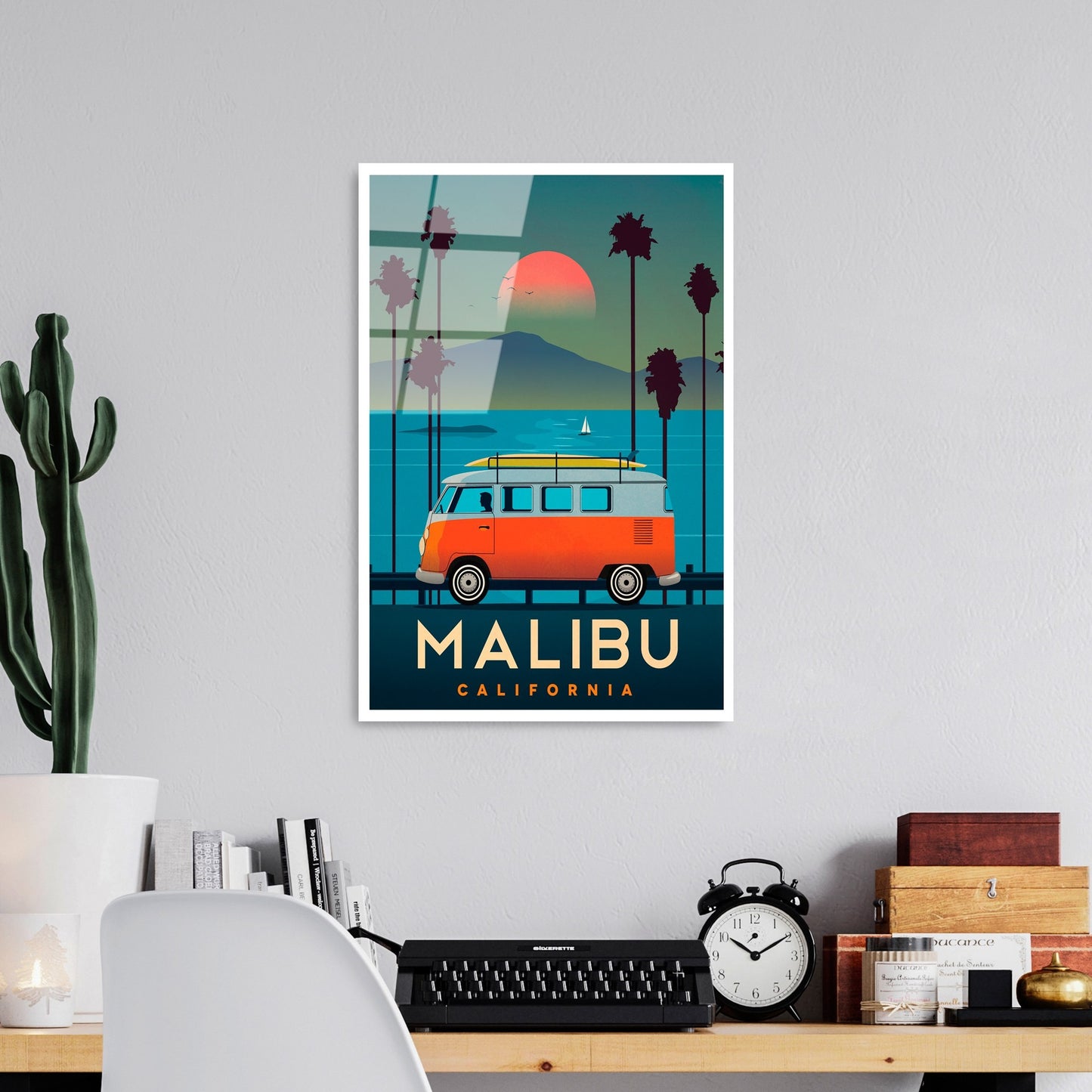 Ukrasna slika na kaljenom staklu UV-1008 - 30 x 45