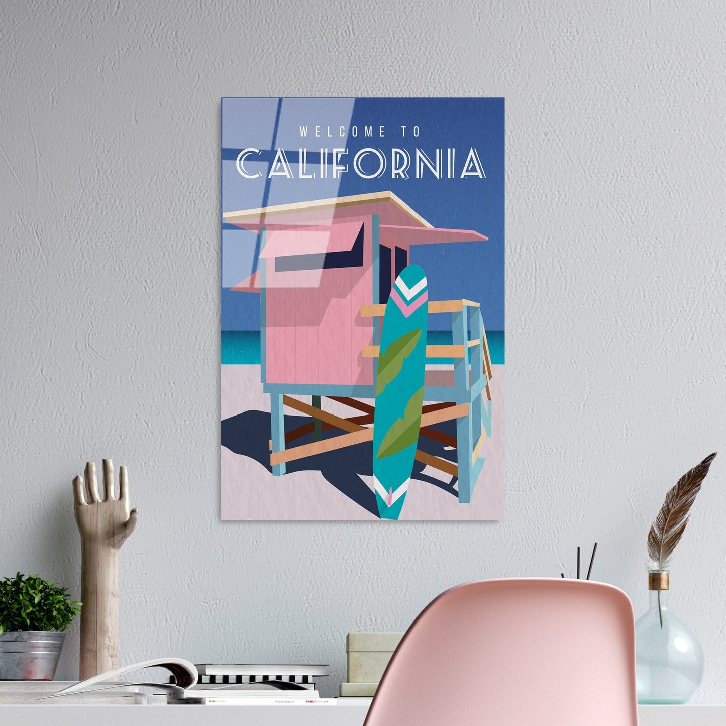 Ukrasna slika na kaljenom staklu UV-1013 - 30 x 45