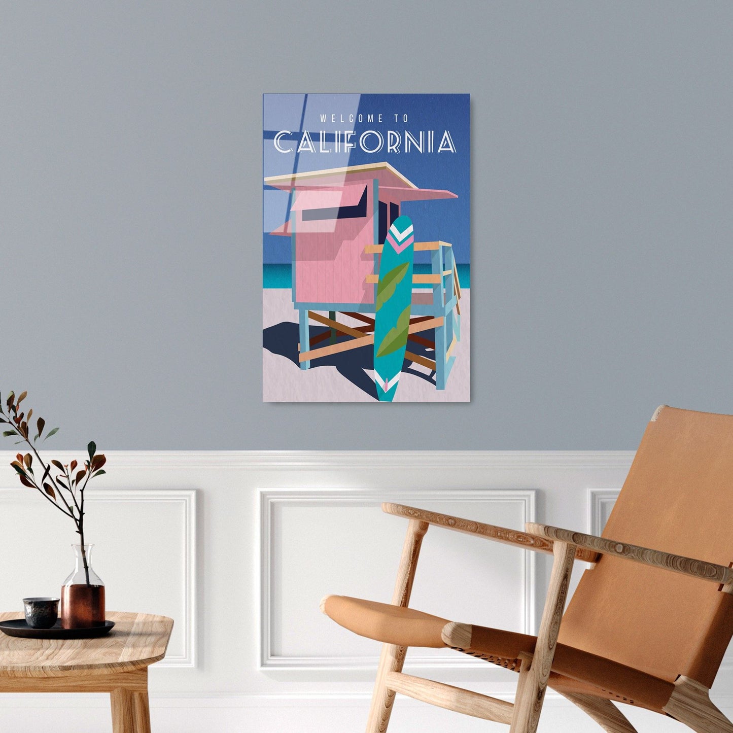 Ukrasna slika na kaljenom staklu UV-1013 - 30 x 45
