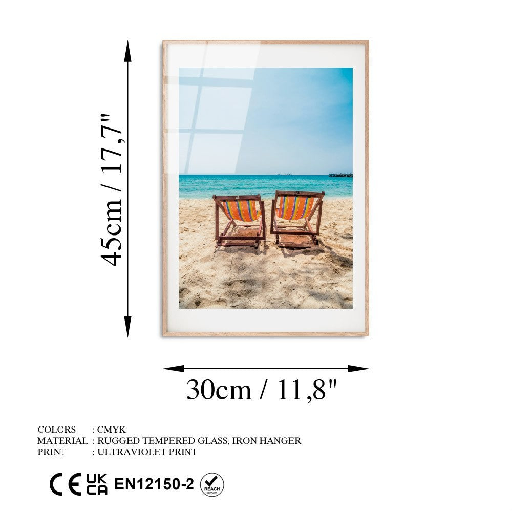 Ukrasna slika na kaljenom staklu UV-1048 - 30 x 45