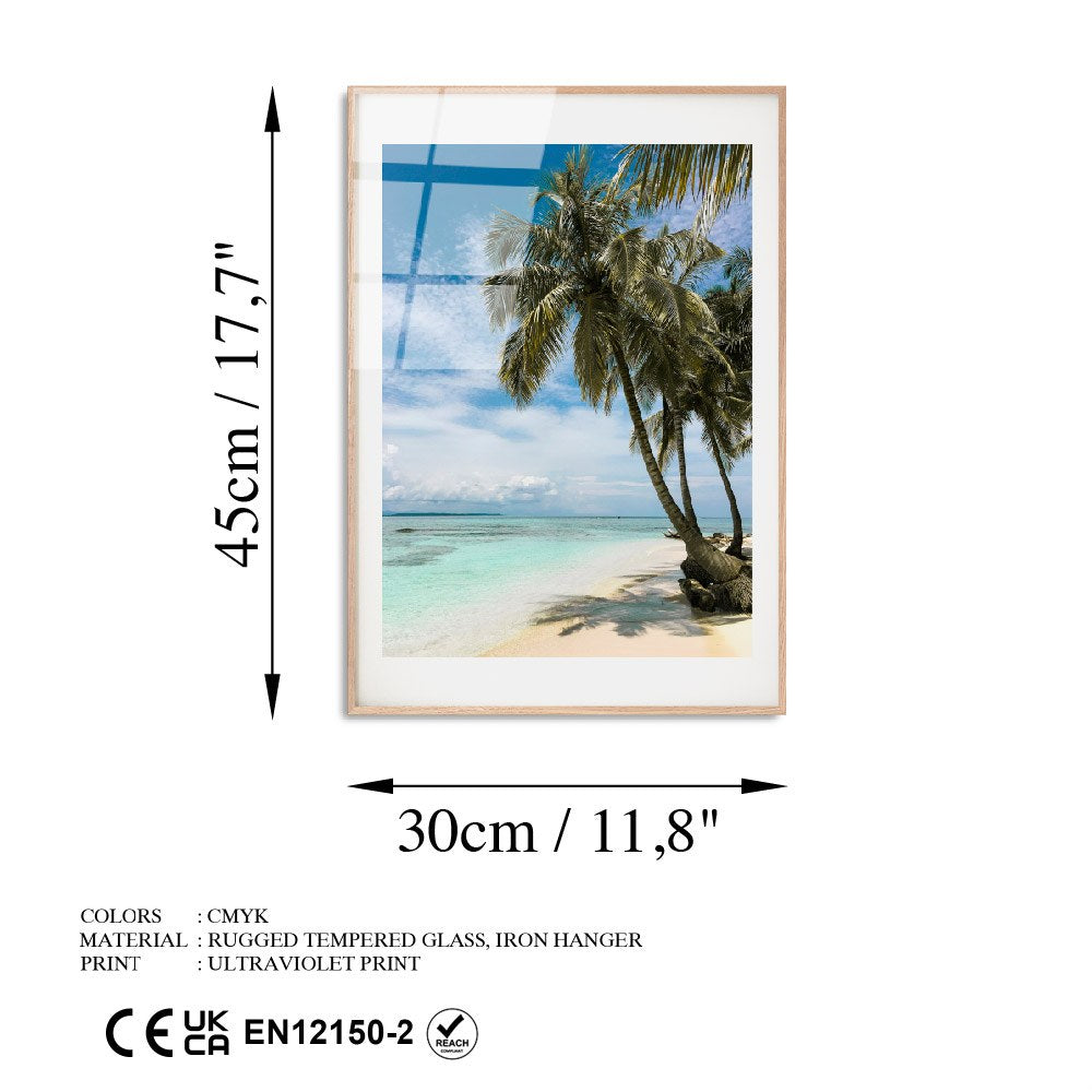 Ukrasna slika na kaljenom staklu UV-1060 - 30 x 45