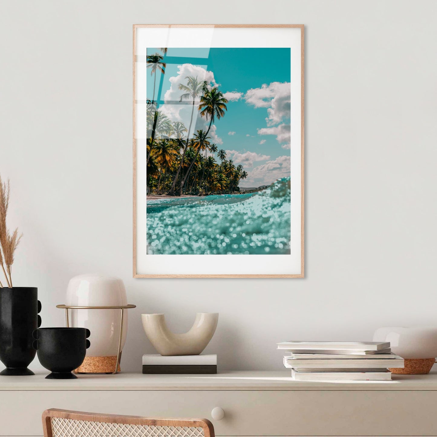 Ukrasna slika na kaljenom staklu UV-1074 - 30 x 45